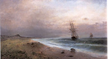 Копия картины "sailing ships" художника "воланакис константинос"
