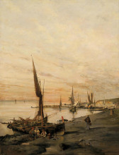 Копия картины "sunset over the bay" художника "воланакис константинос"