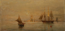 Копия картины "the morning catch" художника "воланакис константинос"