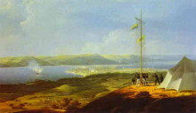 Копия картины "view of the military telegraph near varna" художника "воробьёв максим"