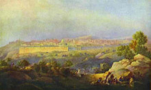 Картина "view of jerusalem" художника "воробьёв максим"