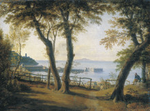 Копия картины "italian seaside landscape" художника "воробьёв максим"