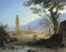 Картина "italian landscape" художника "воробьёв максим"