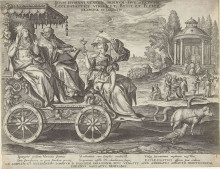 Картина "allegory of the first estate" художника "вос мартин де"