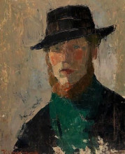 Копия картины "self-portrait" художника "воутерс рик"