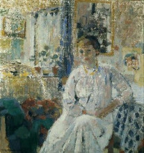 Репродукция картины "portrait of a lady" художника "воутерс рик"