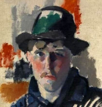 Картина "self-portrait" художника "воутерс рик"