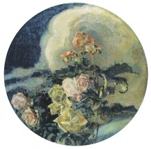 Копия картины "yellow roses" художника "врубель михаил"