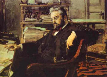 Картина "портрет к. д. арцыбушева" художника "врубель михаил"