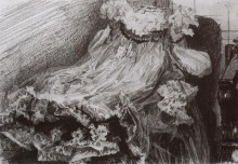 Копия картины "dress" художника "врубель михаил"