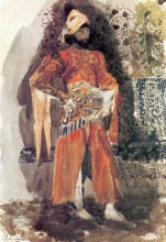 Картина "persian prince" художника "врубель михаил"