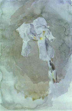 Копия картины "white iris" художника "врубель михаил"