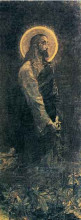 Репродукция картины "christ in gethsemane" художника "врубель михаил"