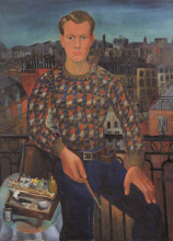Копия картины "self-portrait" художника "вуд кристофер"