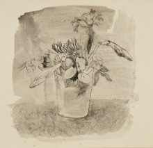 Репродукция картины "flowers" художника "вуд кристофер"