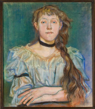 Картина "portret marii waśkowskiej" художника "выспяньский станислав"