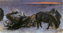 Копия картины "gertruda komorowska" художника "вычулковский леон ян"
