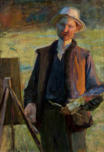Картина "self-portrait" художника "вычулковский леон ян"