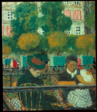 Копия картины "the tuileries gardens, paris" художника "вюйар эдуар"