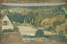 Репродукция картины "window overlooking the woods" художника "вюйар эдуар"