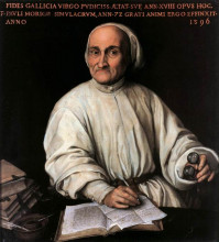 Картина "portrait of paolo morigia" художника "галиция феде"
