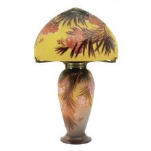 Картина "hibiscus lamp" художника "галле эмиль"