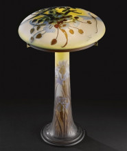 Копия картины "dragonfly table lamp" художника "галле эмиль"