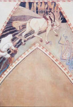 Копия картины "study for the fresco &#39;ilmarinen ploughing the viper-field&#39;" художника "галлен-каллела аксели"