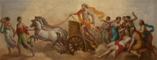 Копия картины "the four seasons. autumn – triumph of selinus, bacchus and ariadne" художника "гамильтон уильям"