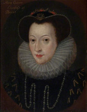 Копия картины "mary curzon (1585–1645), countess of dorset" художника "гамильтон уильям"