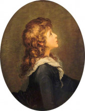 Картина "henry siddons (1774–1815), actor, eldest son of sarah siddons, as a child" художника "гамильтон уильям"