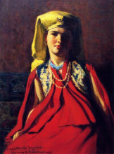 Картина "armenian woman" художника "ганьон кларенс"