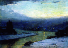 Картина "twilight" художника "ганьон кларенс"