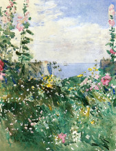 Картина "isles of shoals garden, appledore" художника "гассам чайльд"