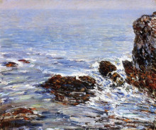 Копия картины "seascape" художника "гассам чайльд"