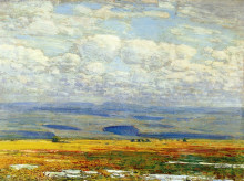 Картина "oregon landscape" художника "гассам чайльд"