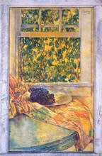 Картина "colonial quilt" художника "гассам чайльд"