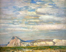 Репродукция картины "harney desert (no. 20)" художника "гассам чайльд"