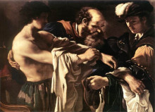 Репродукция картины "return of the prodigal son" художника "гверчино"