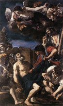 Репродукция картины "the martyrdom of st peter" художника "гверчино"