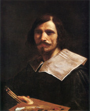 Копия картины "self portrait" художника "гверчино"