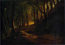 Копия картины "oak grove at san terenzo" художника "ге николай"