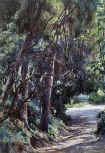 Картина "аллея в старом парке " художника "ге николай"