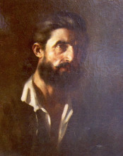 Картина "портрет художника м.в.алехина" художника "ге николай"