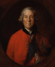 Копия картины "portrait of john russell, 4th duke of bedford" художника "гейнсборо томас"