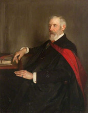 Репродукция картины "professor george gilbert ramsay" художника "генри джордж"