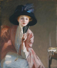 Картина "the black hat" художника "генри джордж"