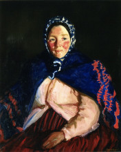 Картина "old johnnie&#39;s wife" художника "генри роберт"
