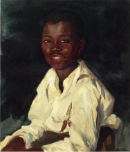 Копия картины "sylvester-smiling" художника "генри роберт"