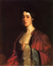 Картина "portrait of katherine cecil sanford" художника "генри роберт"